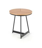 KARIDA S COFFEE TABLE, NATURAL OAK / BLACK order